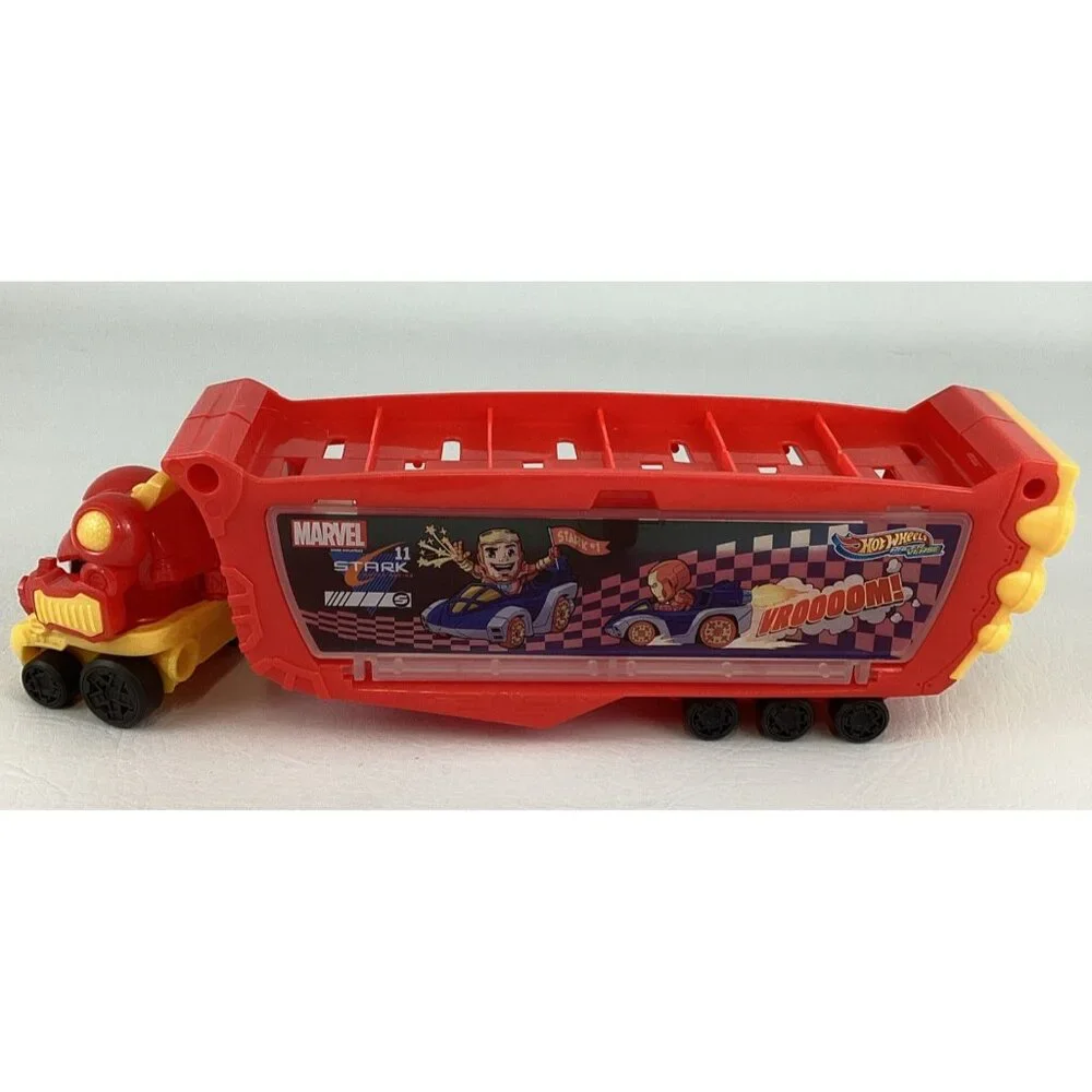 Hot Wheels RacerVerse Marvel Hulkbuster Hauler Stark Iron Man Vehicle Mattel